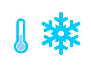 Symbole einer Klimaanlage