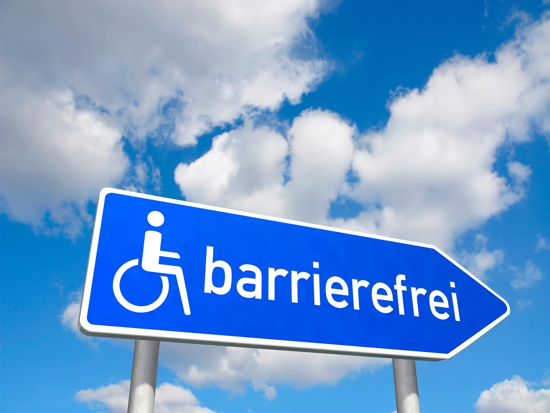 Pflegedienst Frankfurt Bornheim barrierefrei Hinweis